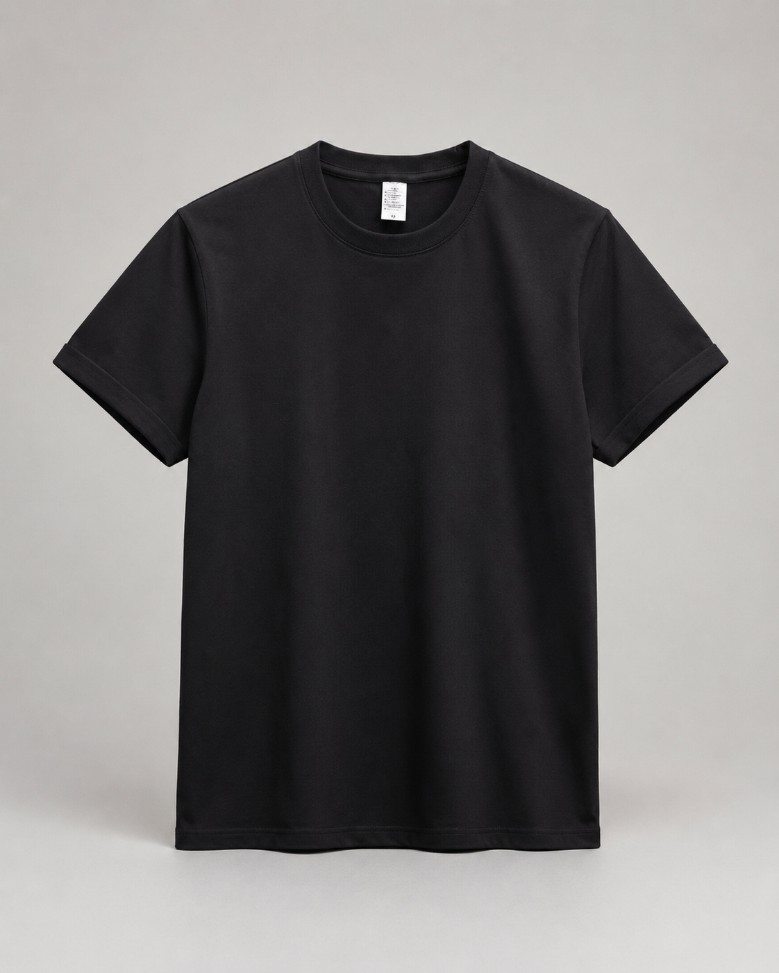 Premium Baumwoll-T-Shirt mit Rundhalsausschnitt für jeden Tag