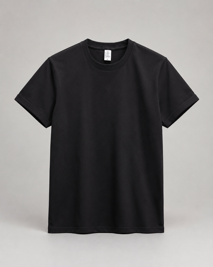 Premium Baumwoll-T-Shirt mit Rundhalsausschnitt für jeden Tag
