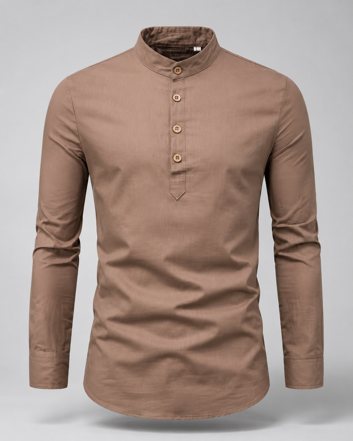 Slim-Fit Langarm-T-Shirt