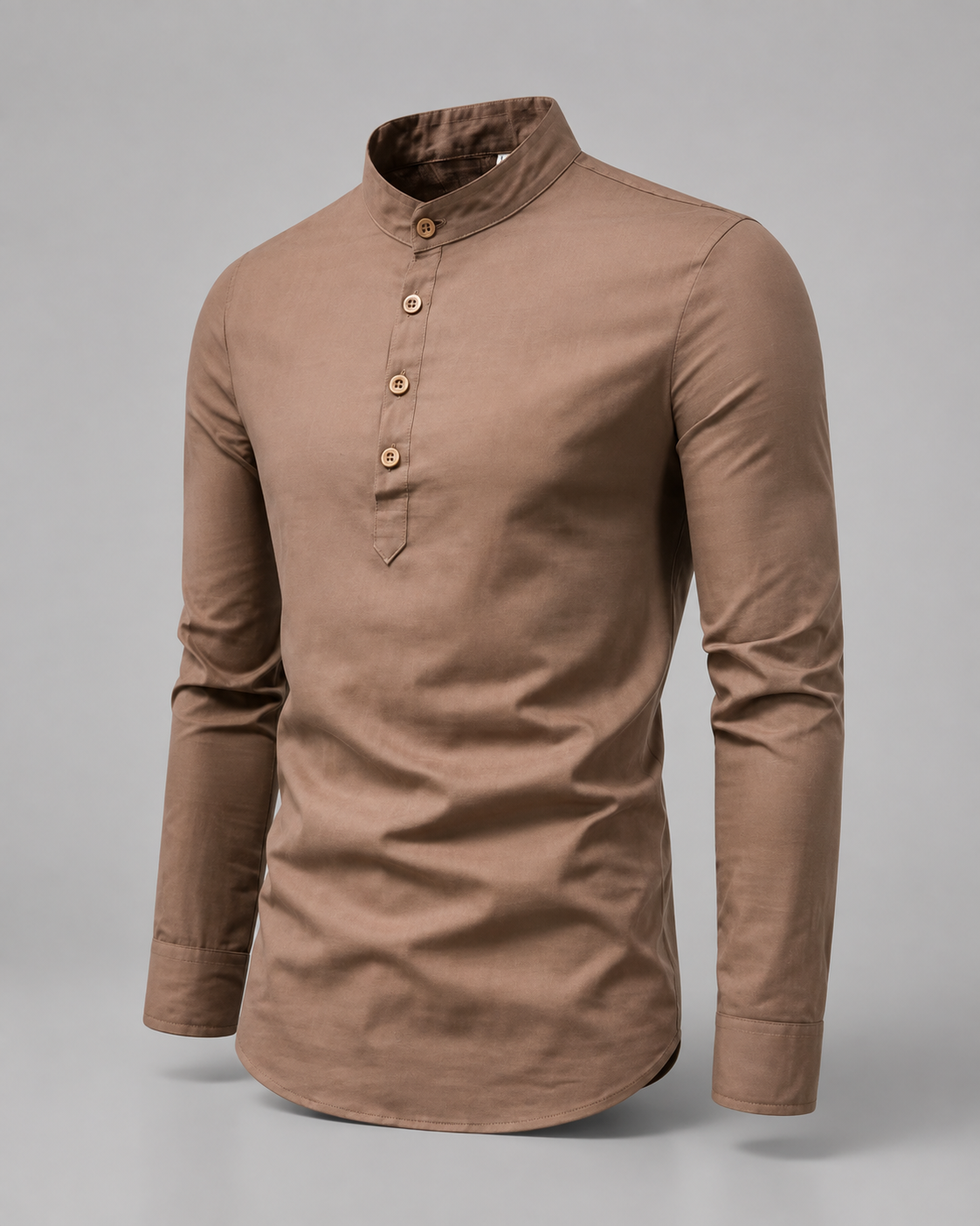 Slim-Fit Langarm-T-Shirt