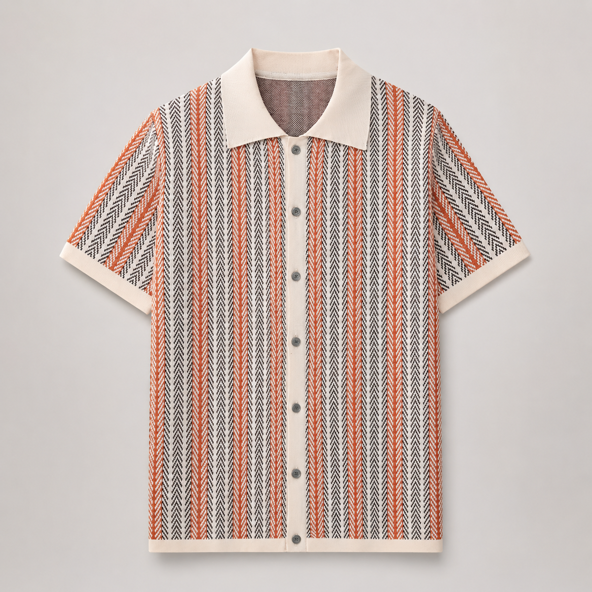 Lässiges Baumwoll-Poloshirt
