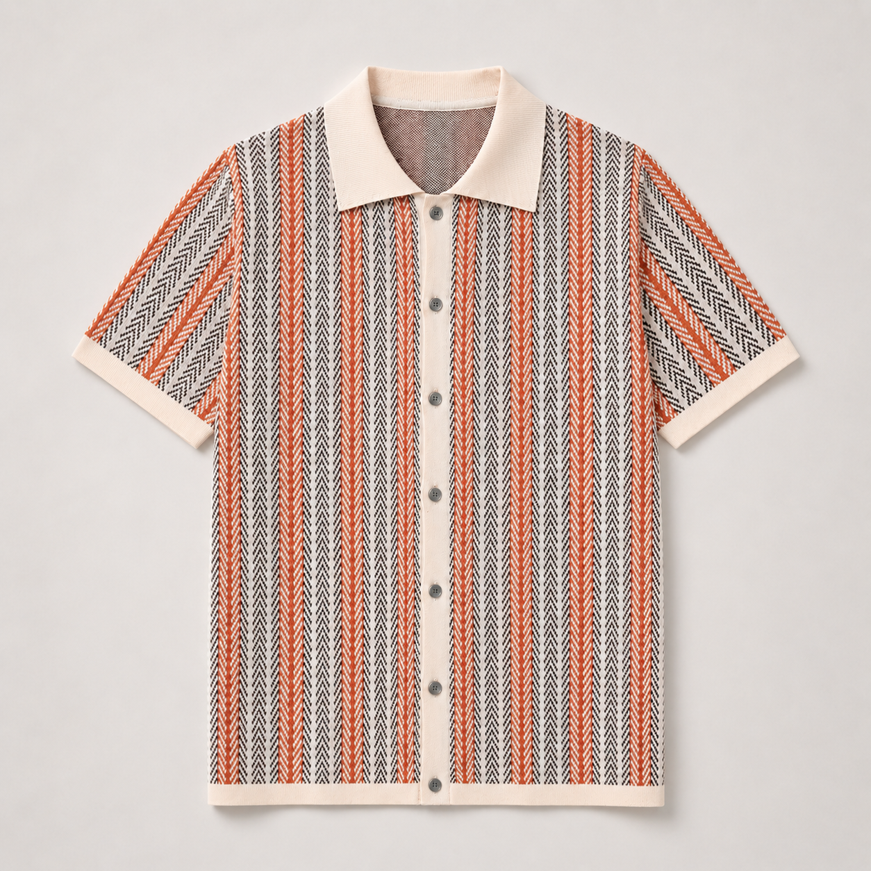 Lässiges Baumwoll-Poloshirt