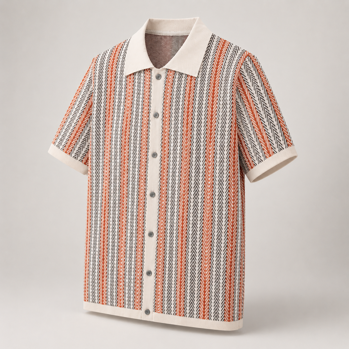Lässiges Baumwoll-Poloshirt