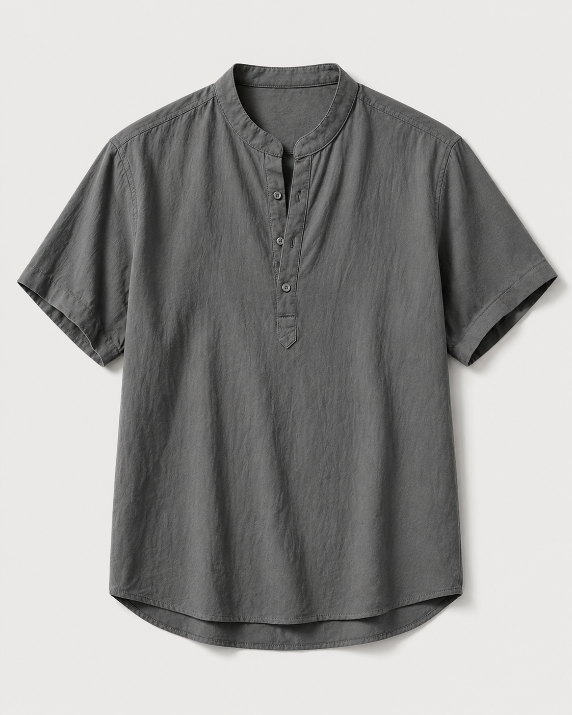 Kurzarm-Camp-Collar-Shirt