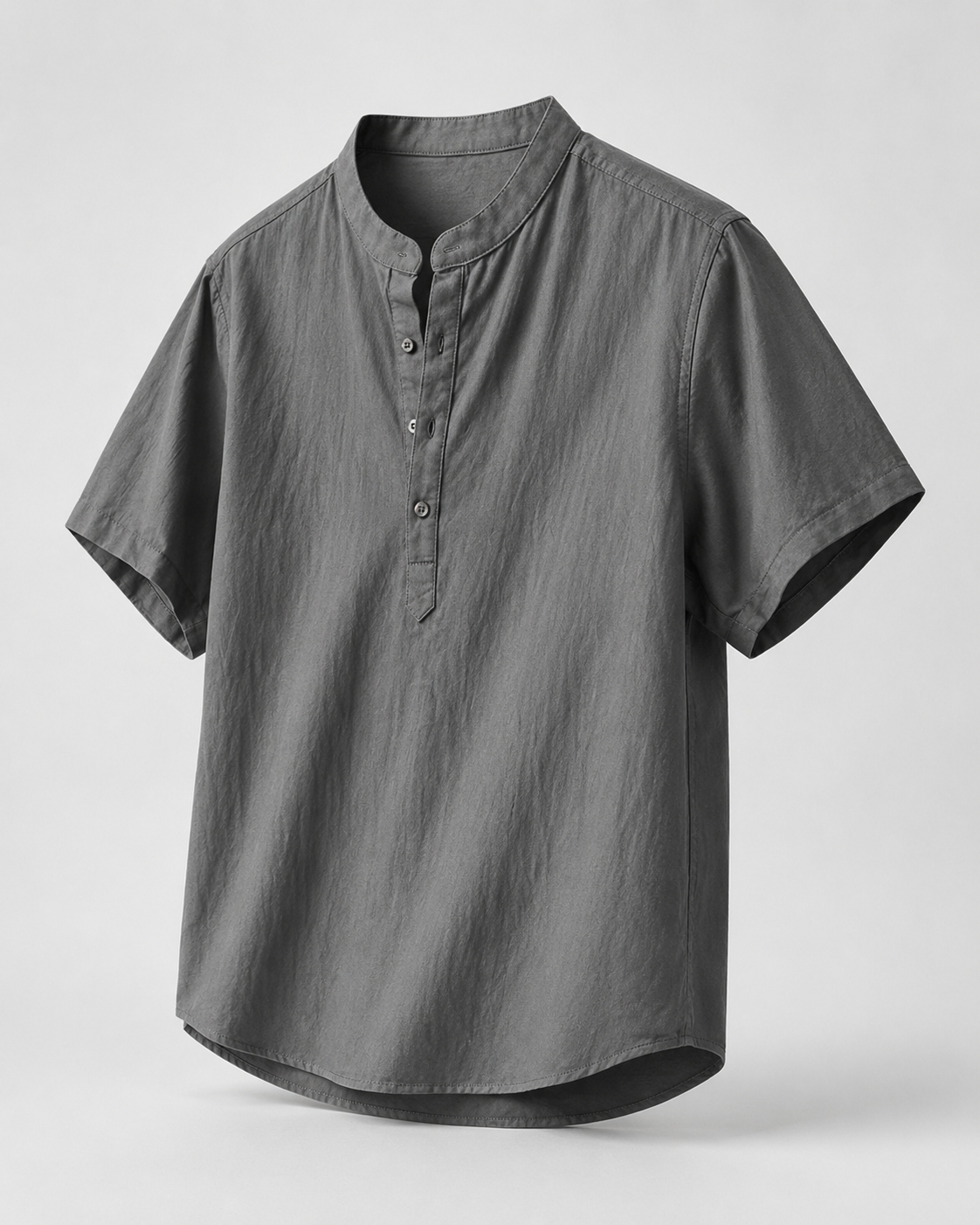 Kurzarm-Camp-Collar-Shirt