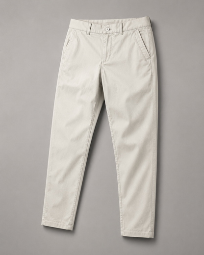 Klassische Chino-Hose mit geradem Bein
