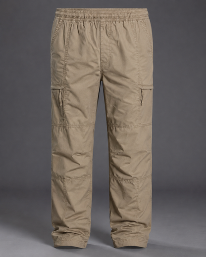 Cargo-Hose mit geradem Bein – Khaki