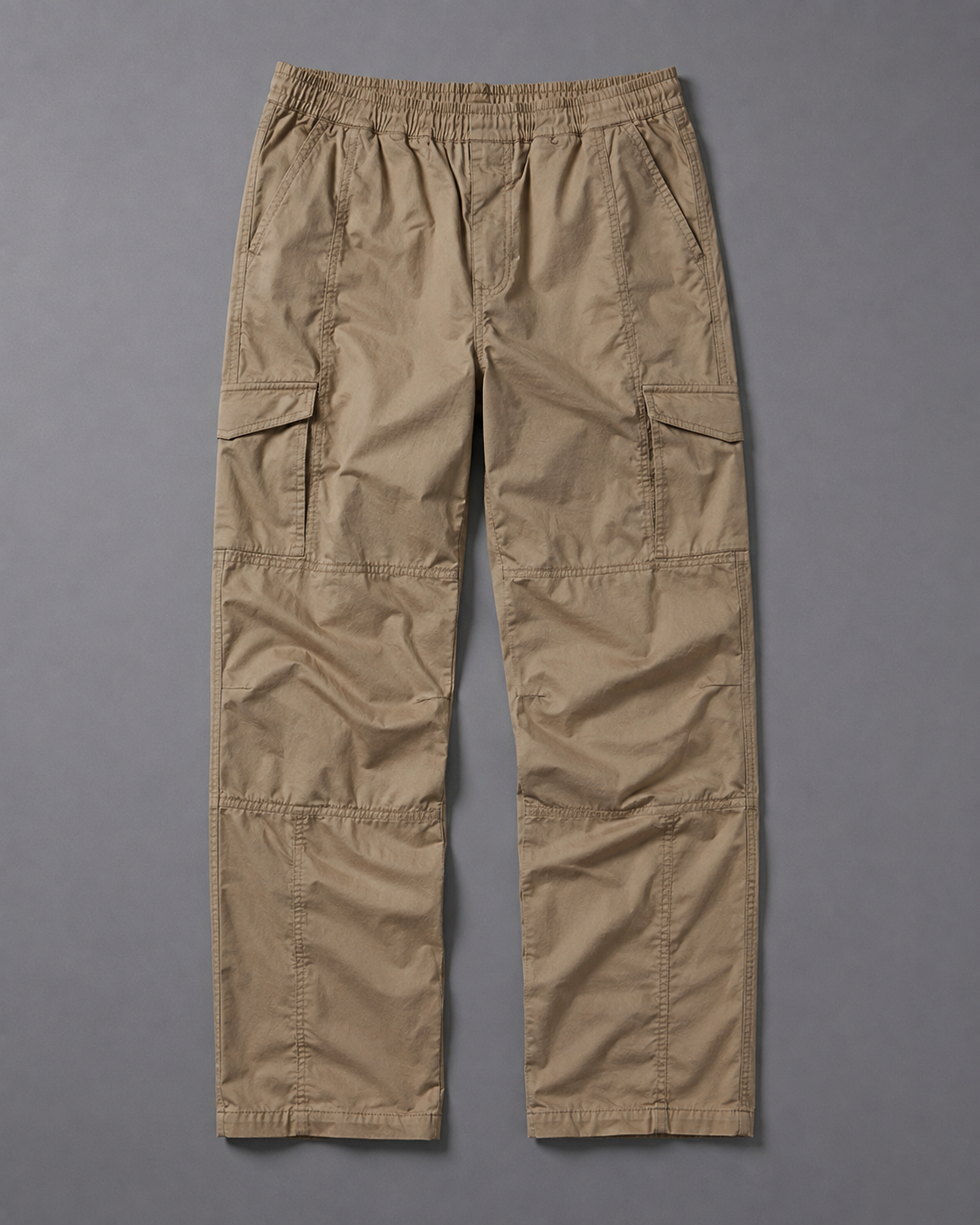 Cargo-Hose mit geradem Bein – Khaki