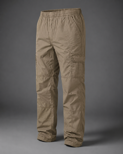 Cargo-Hose mit geradem Bein – Khaki