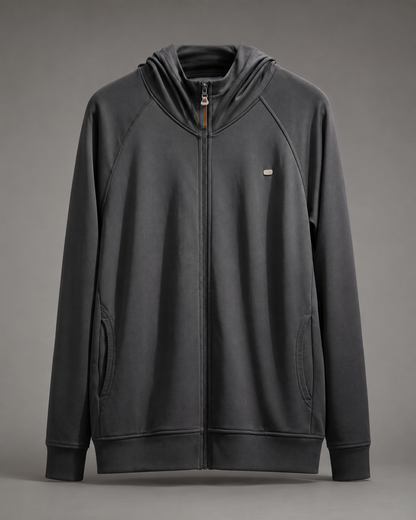 Kapuzenjacke mit Reißverschluss – Vielseitiges Layering-Essential